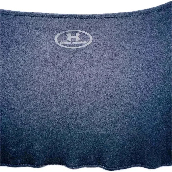 Under Armour Womens Black/White Sportstyle Baseball Tee, Med - Picture 5 of 7